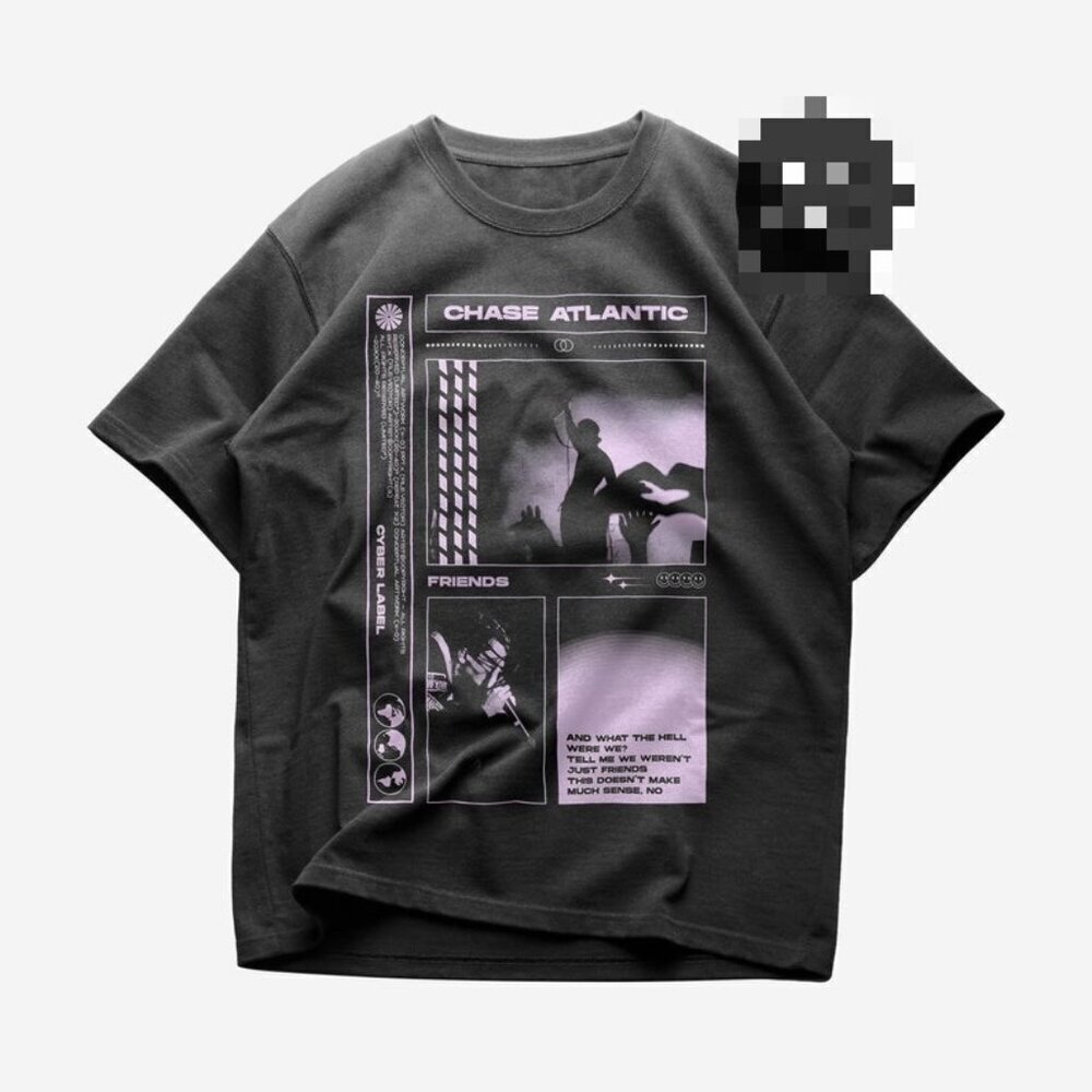 Chase Atlantic Tshirt Rock Music Shirt Swim Chase Atlantic Album Shirt